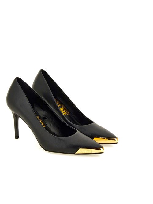 Black and gold pumps VERSACE JEANS COUTURE | 76VA3S50 ZP127.899